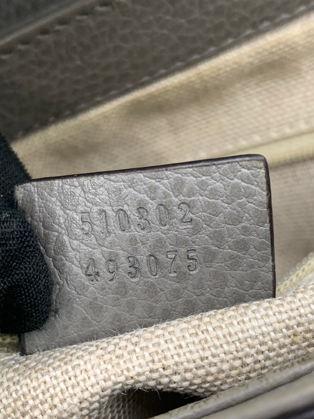 Gucci  Small Dollar Calf Interlocking G Satchel