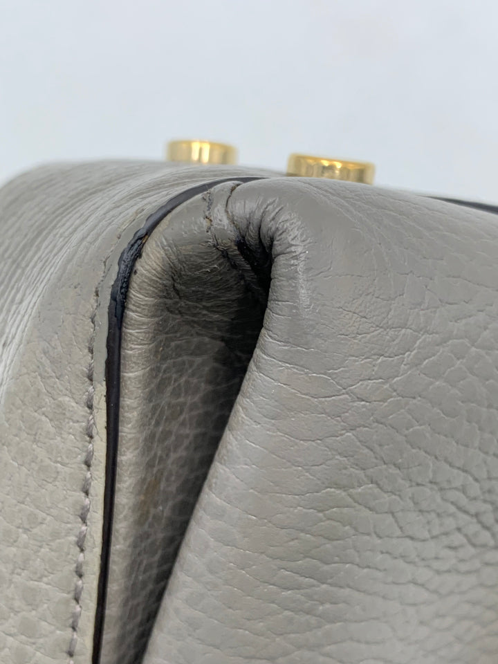 Gucci  Small Dollar Calf Interlocking G Satchel