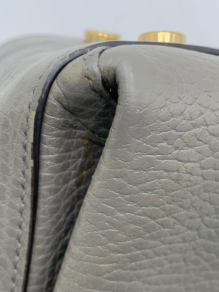 Gucci  Small Dollar Calf Interlocking G Satchel