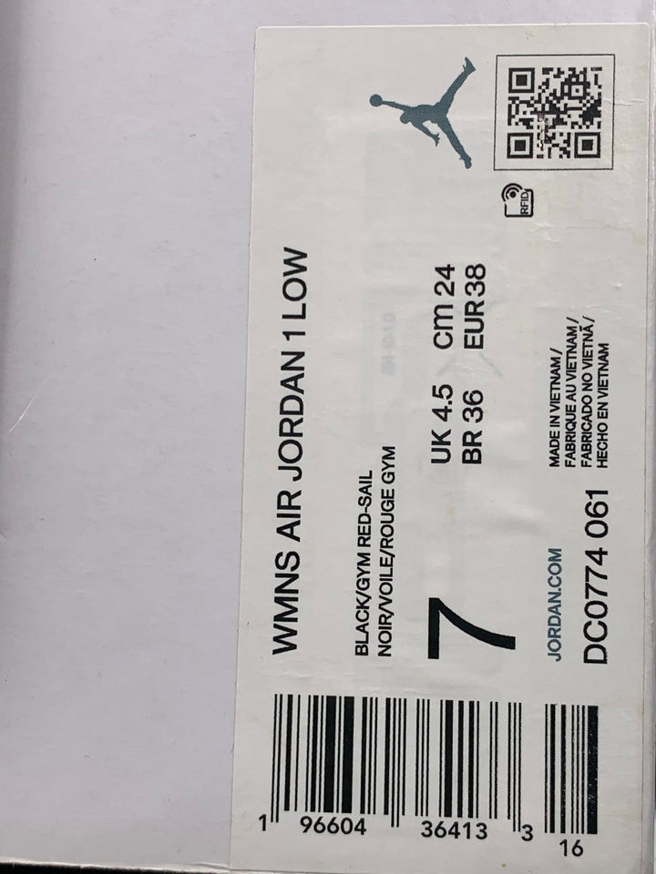 WMNS Air Jordan 1 Low - Size 7