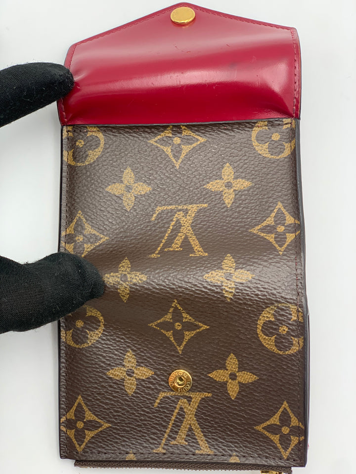 Louis Vuitton Fuchsia Zoe Wallet