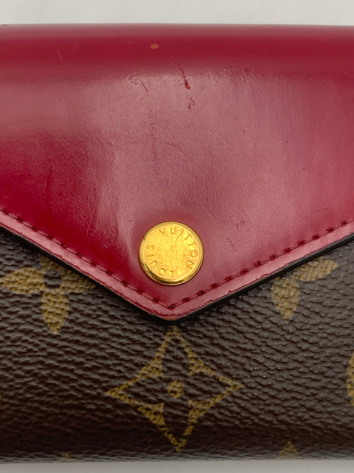Louis Vuitton Fuchsia Zoe Wallet