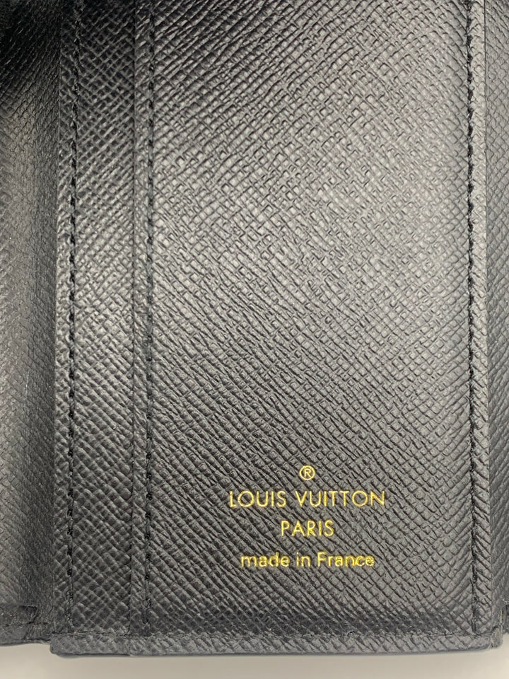 Louis Vuitton Black Epi Twist Compact Wallet