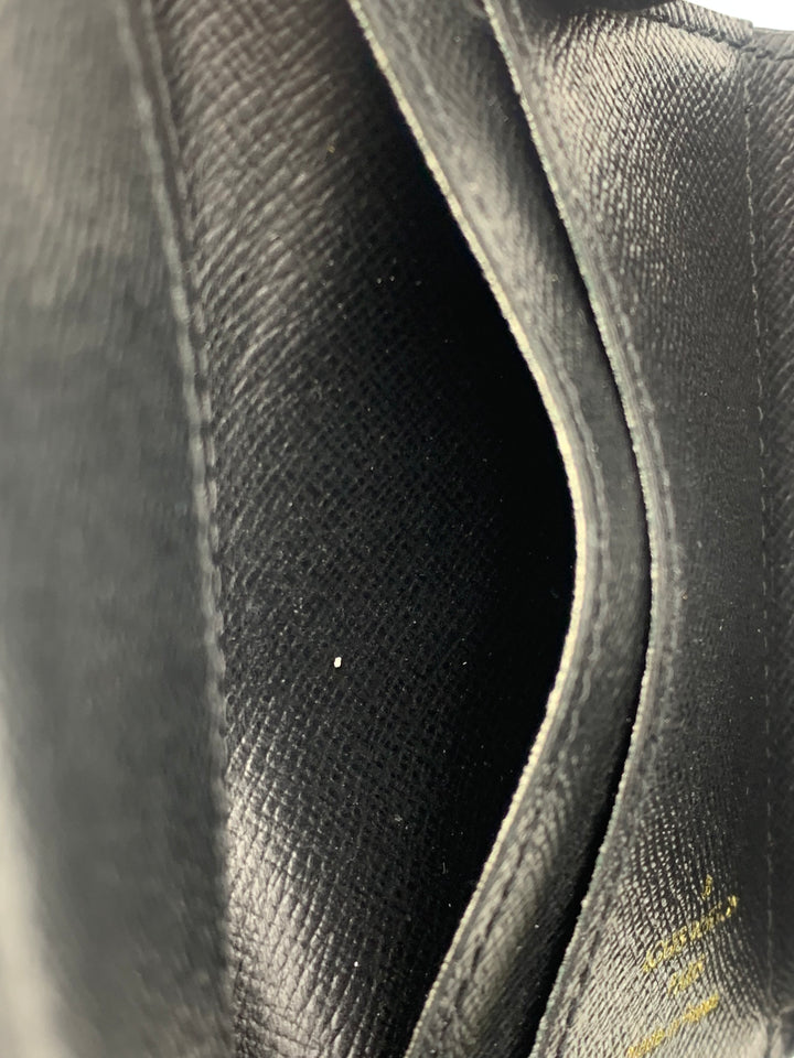 Louis Vuitton Black Epi Twist Compact Wallet