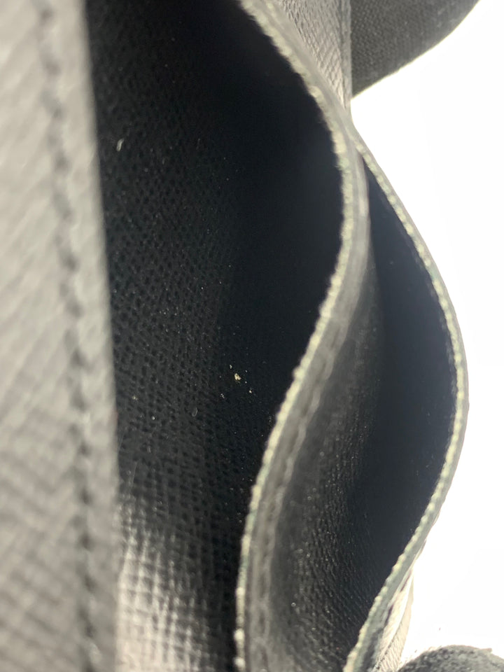 Louis Vuitton Black Epi Twist Compact Wallet