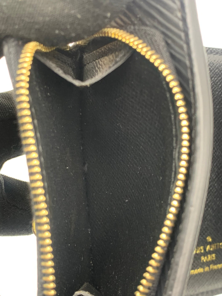Louis Vuitton Black Epi Twist Compact Wallet