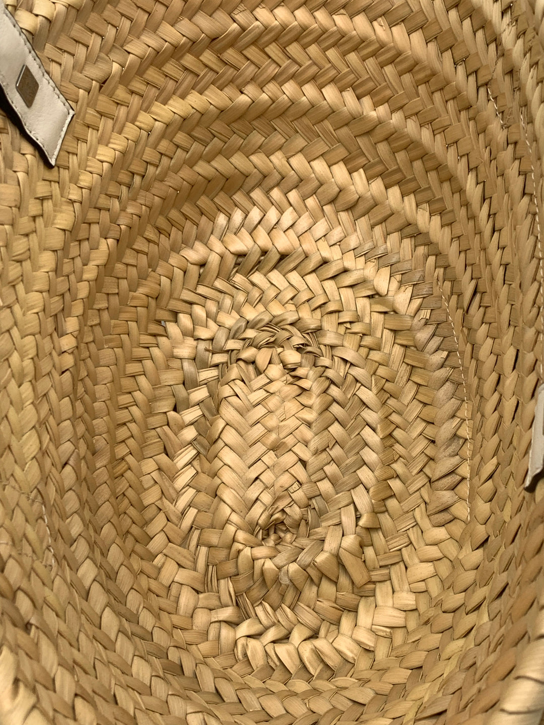 Loewe Small Raffia Anagram Basket Tote Bag