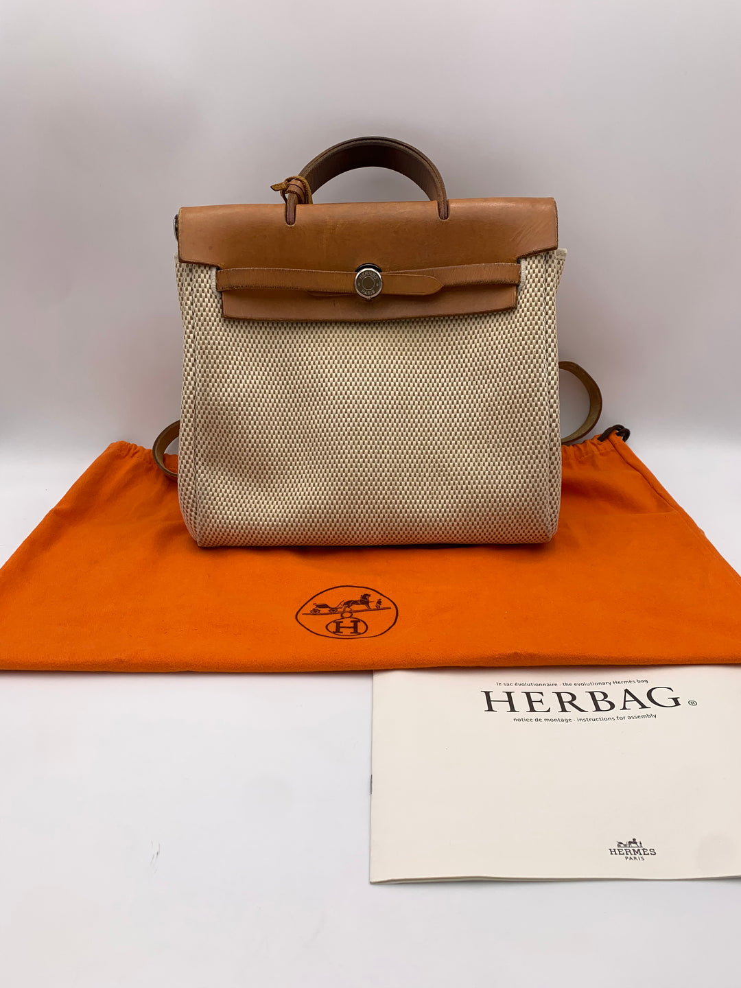 Hermès Herbag Backpack Sac A Dos