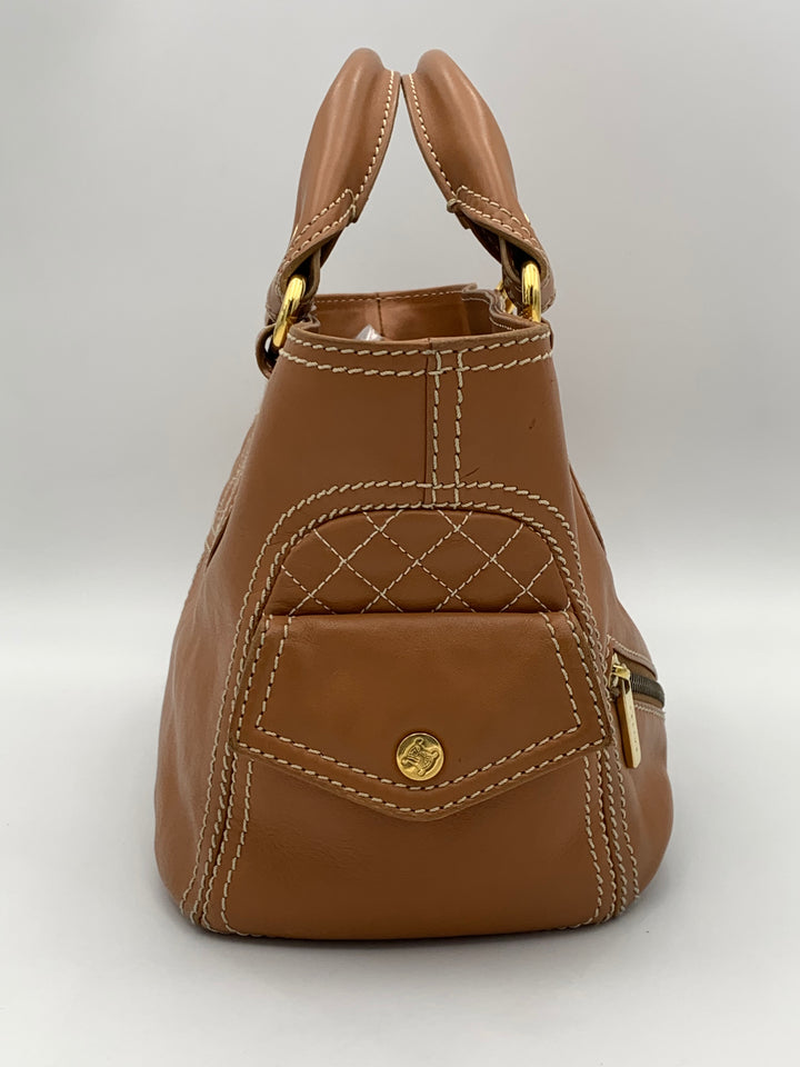 Celine Camel Brown Leather Boogie Bag