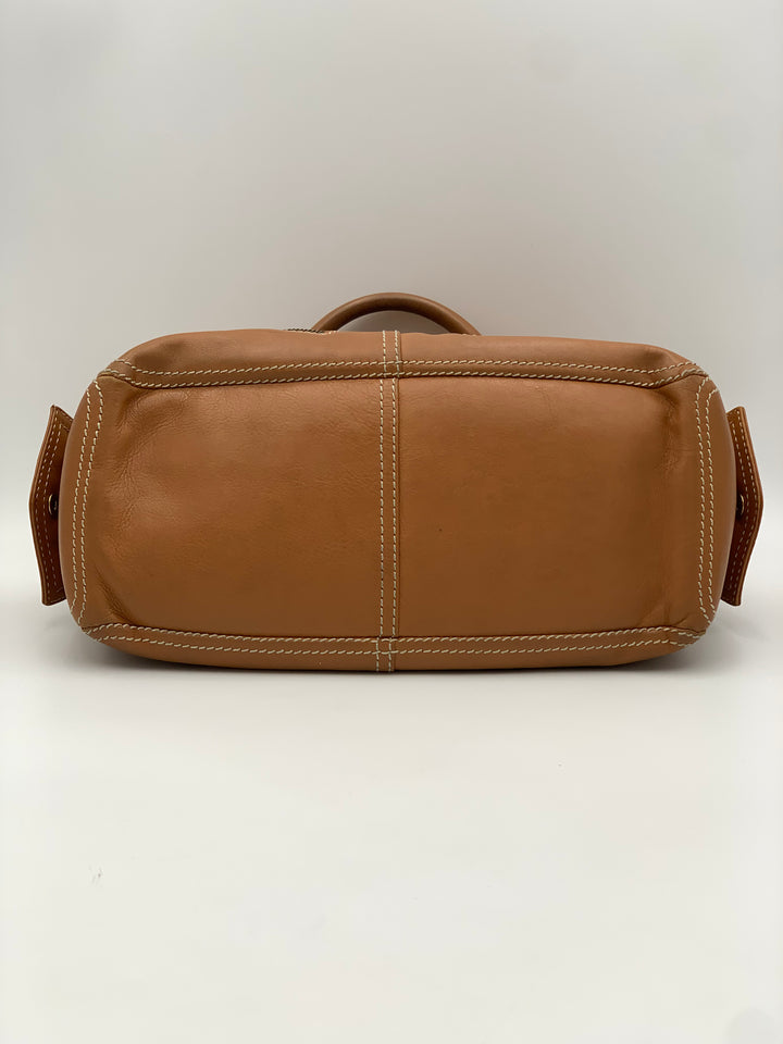 Celine Camel Brown Leather Boogie Bag