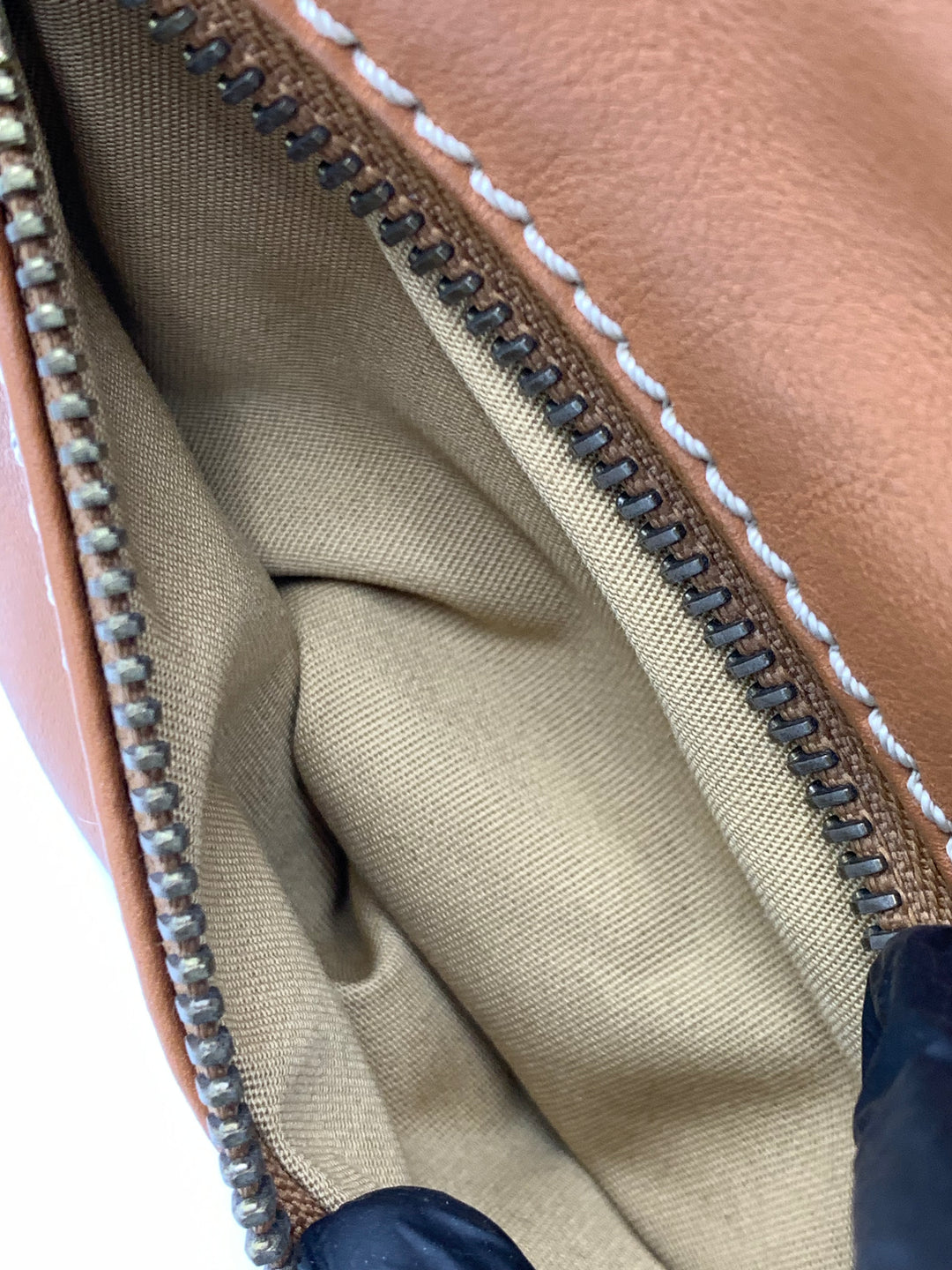 Celine Camel Brown Leather Boogie Bag