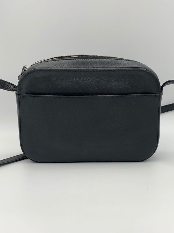 Balenciaga Everyday Small Black Leather Camera Crossbody Bag