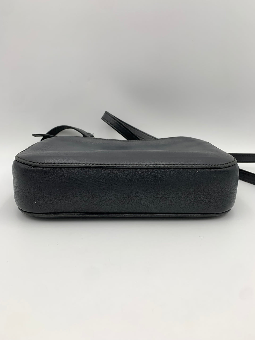 Balenciaga Everyday Small Black Leather Camera Crossbody Bag