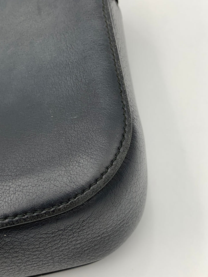 Balenciaga Everyday Small Black Leather Camera Crossbody Bag