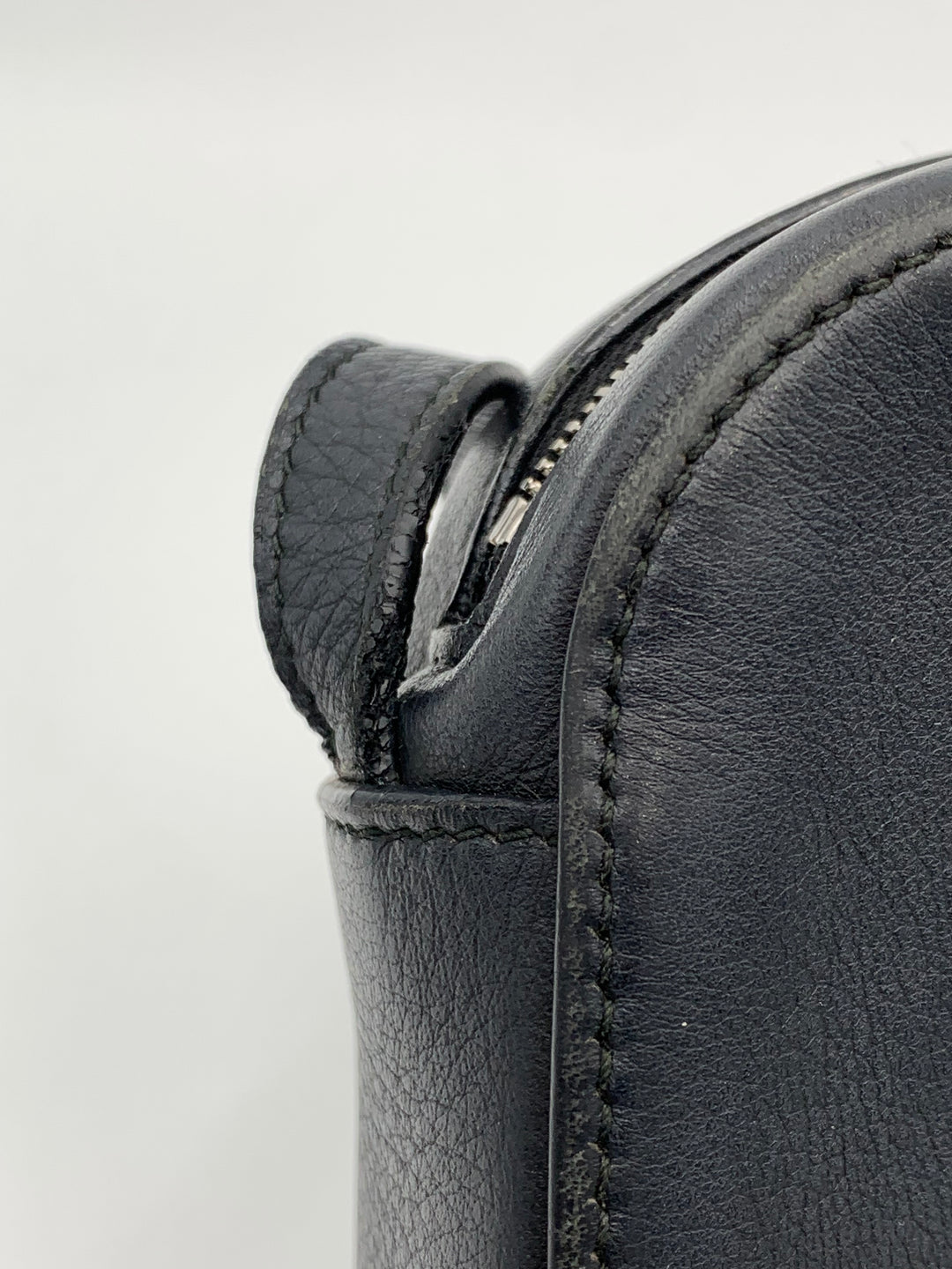 Balenciaga Everyday Small Black Leather Camera Crossbody Bag