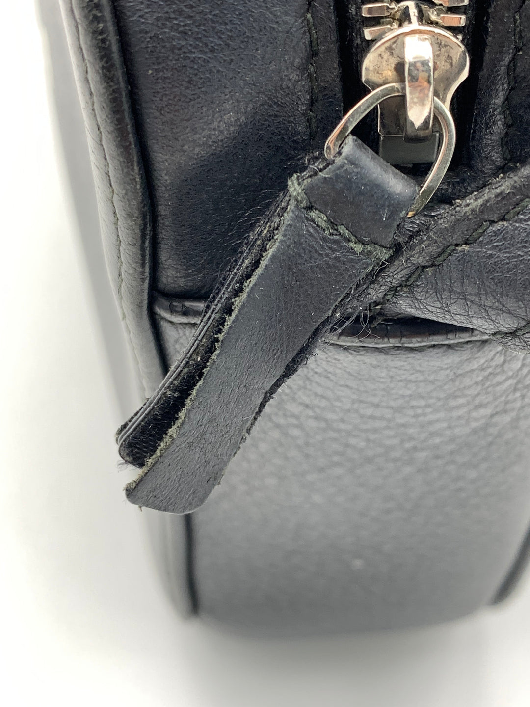 Balenciaga Everyday Small Black Leather Camera Crossbody Bag