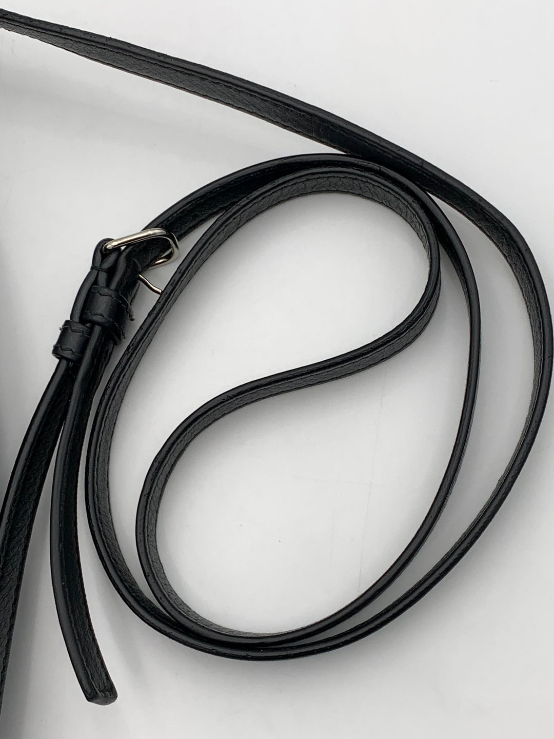 Balenciaga Everyday Small Black Leather Camera Crossbody Bag