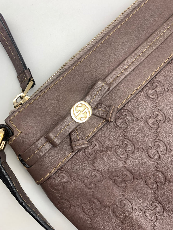 Gucci Guccissima Mayfair Crossbody Bag