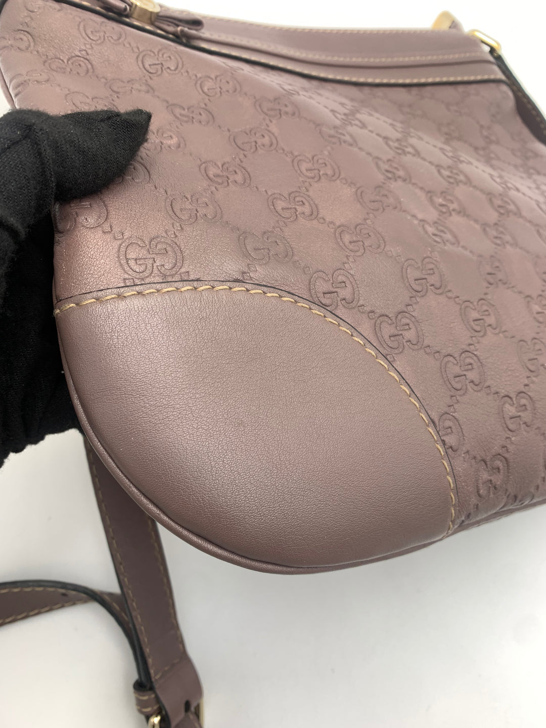 Gucci Guccissima Mayfair Crossbody Bag