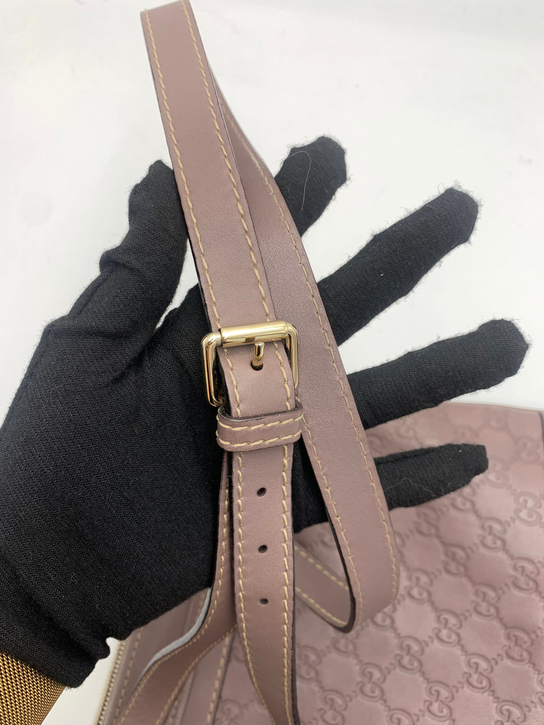 Gucci Guccissima Mayfair Crossbody Bag