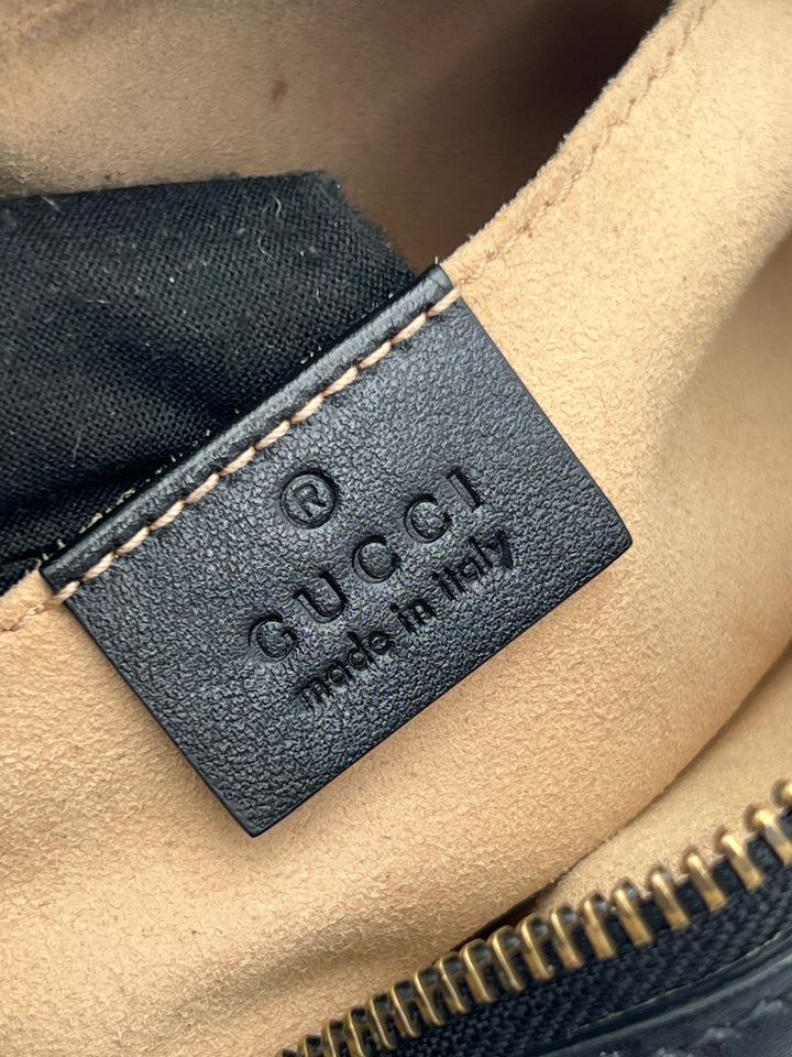 Gucci GG Marmont Black Mini Camera Bag