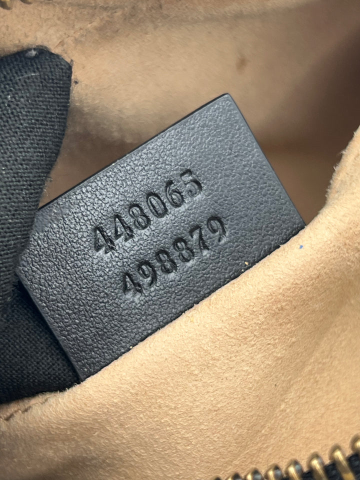 Gucci GG Marmont Black Mini Camera Bag