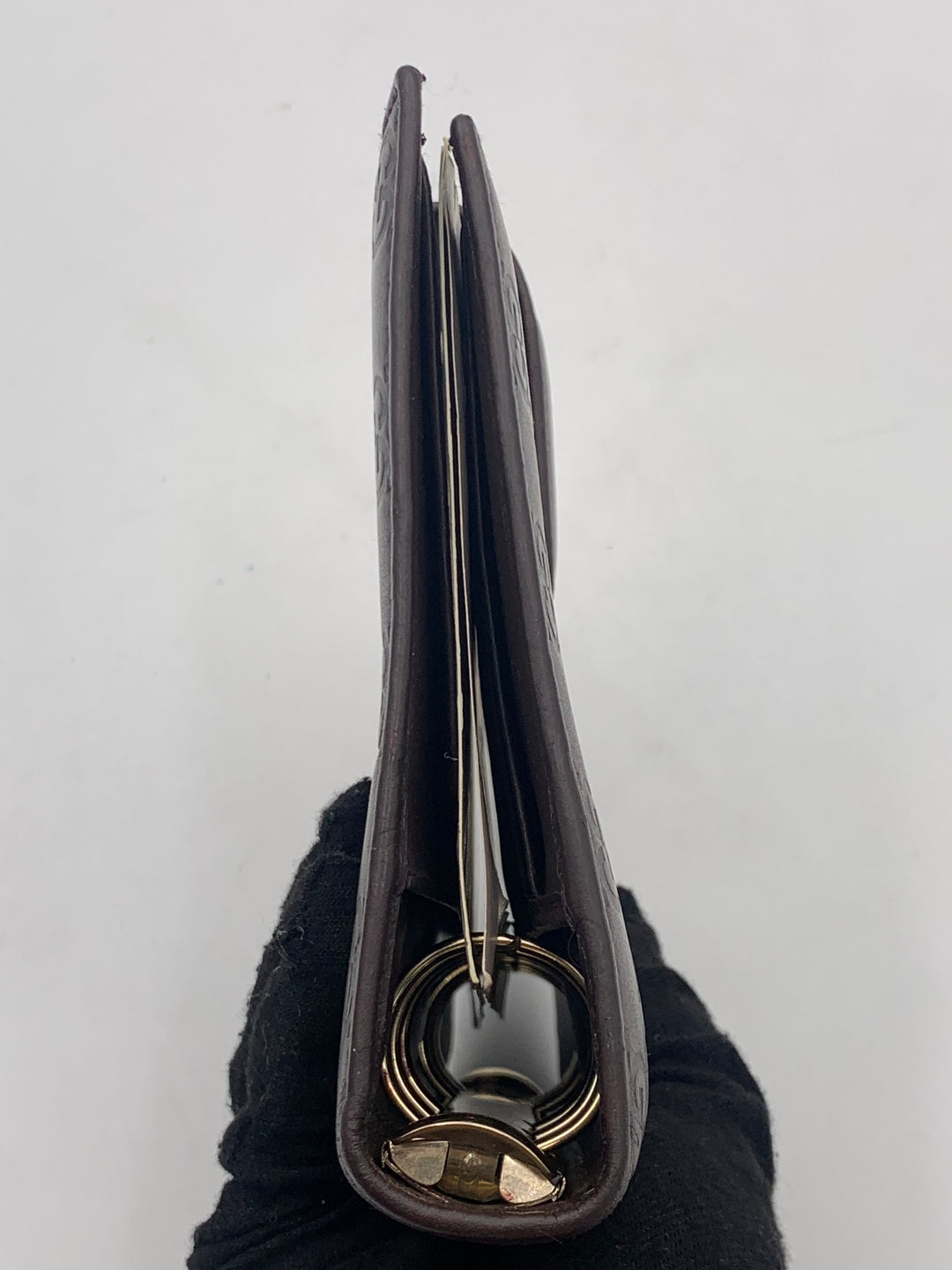 Gucci Guccissima Brown Leather MM Agenda/Notebook Cover