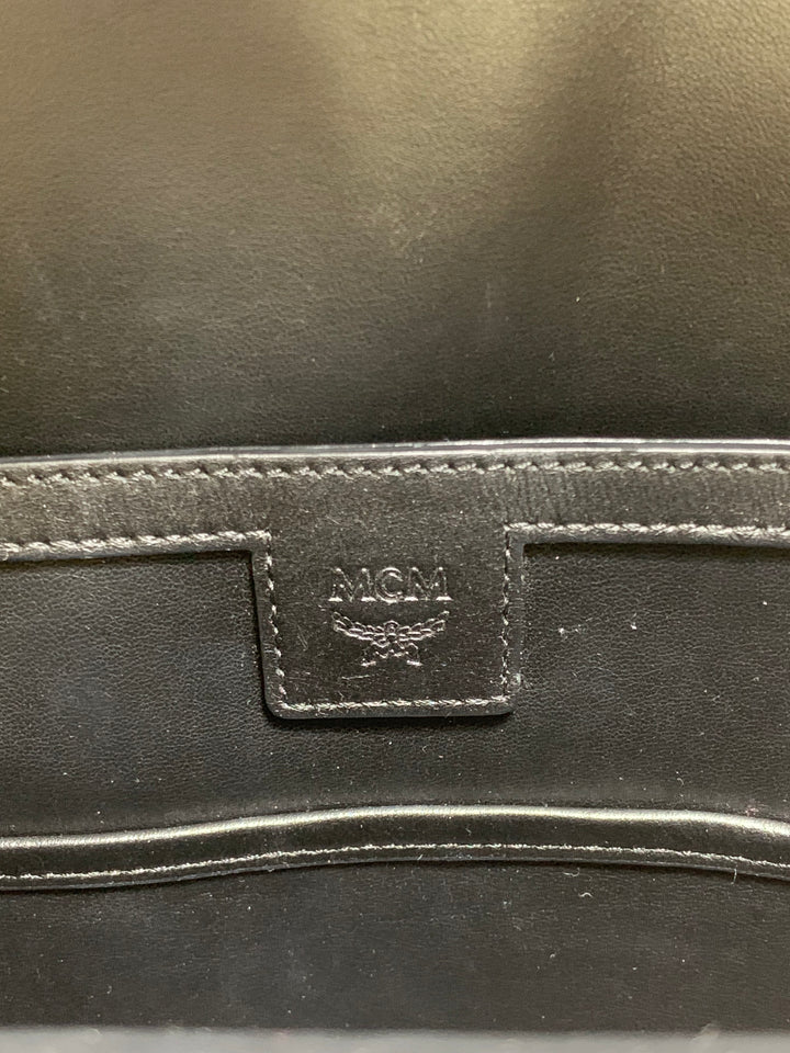 MCM Beige Visetos Small Backpack