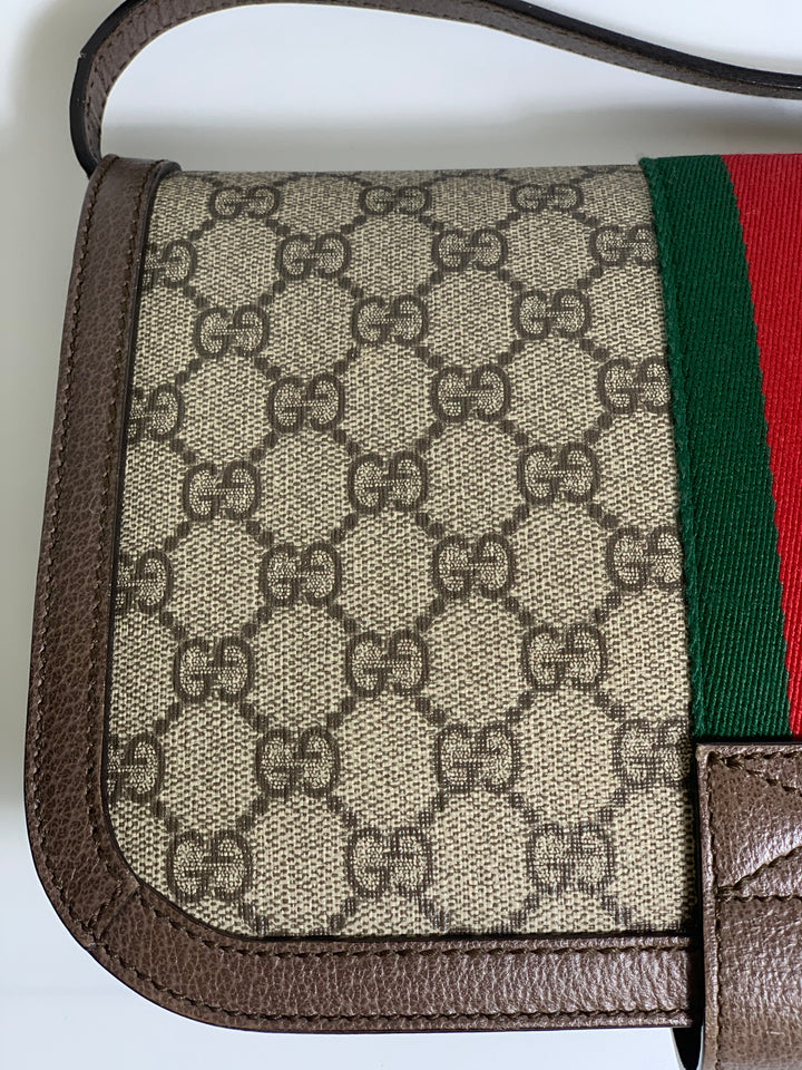 Gucci GG Supreme Ophidia New Acero Triple Messenger