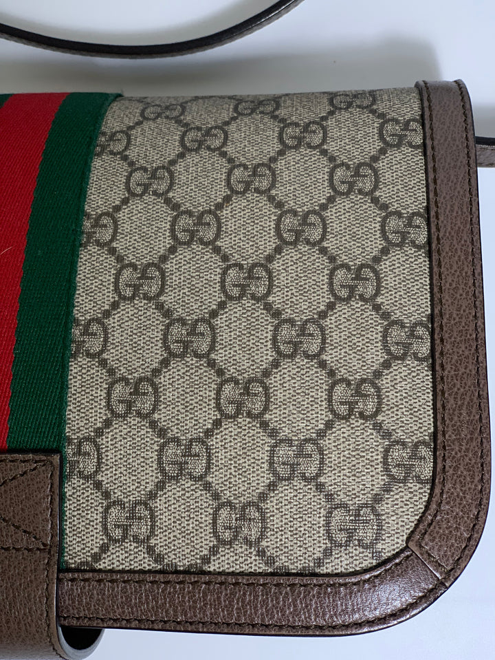 Gucci GG Supreme Ophidia New Acero Triple Messenger