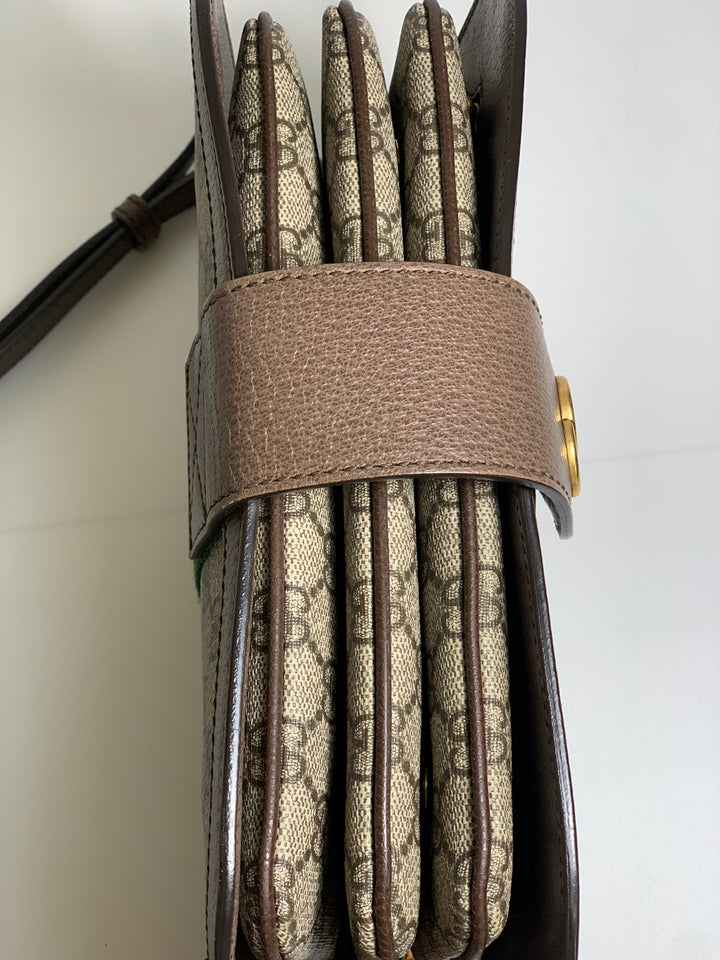 Gucci GG Supreme Ophidia New Acero Triple Messenger