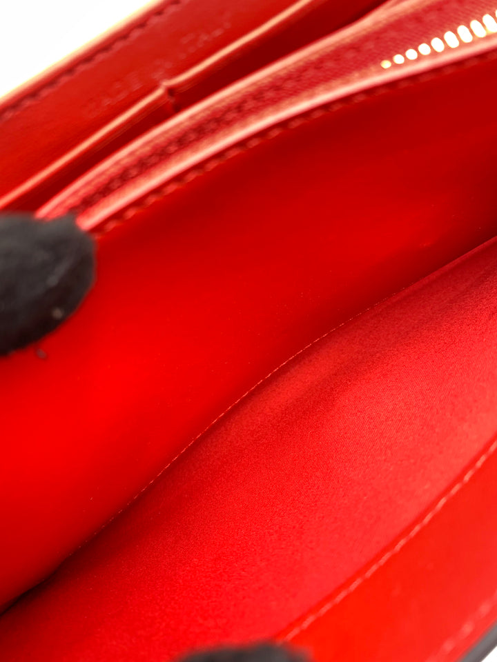 Christian Louboutin Paloma Spike Pink Patent and Leather Shoulder Bag
