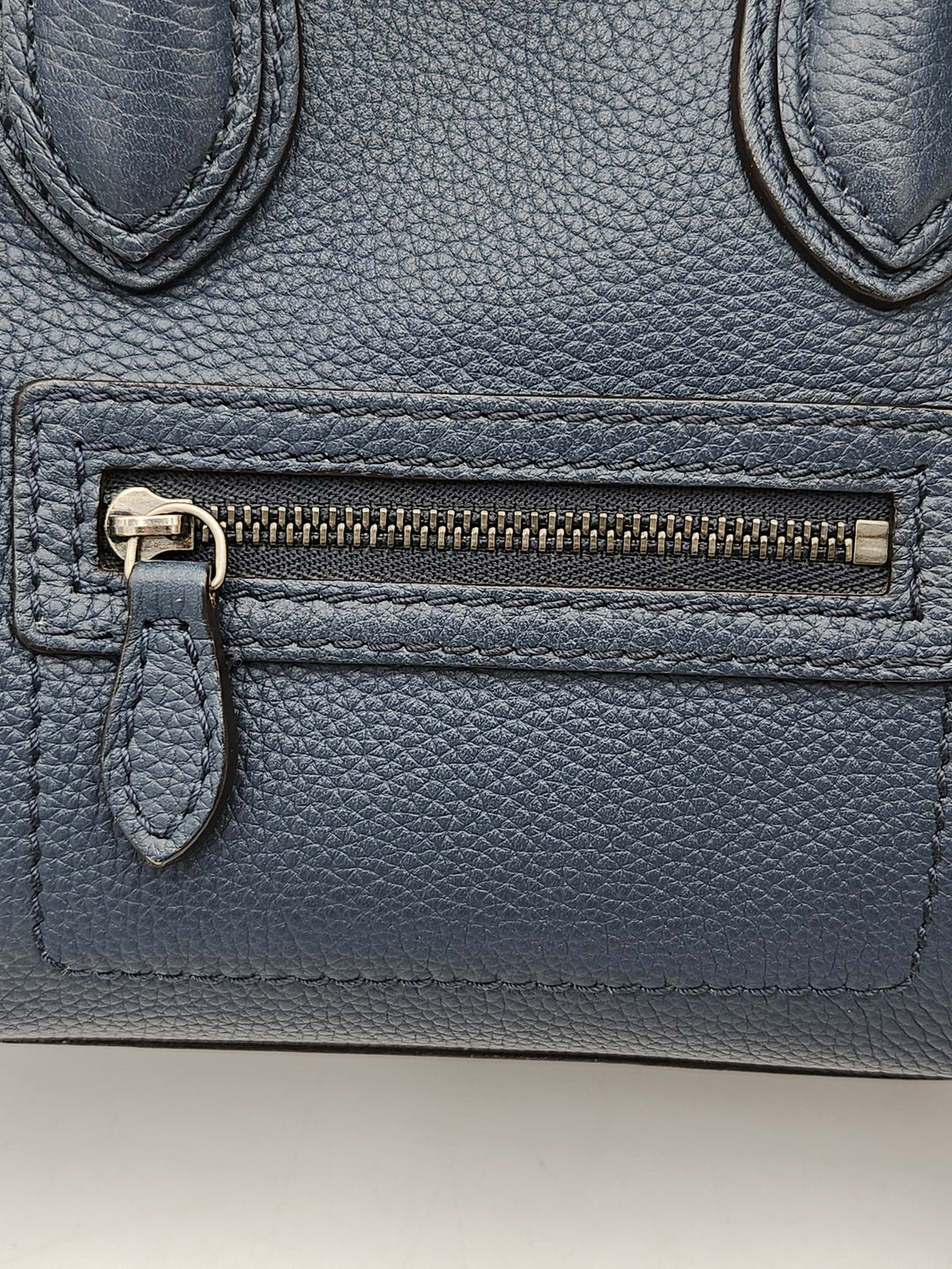 Celine Navy Blue Nano Crossbody Phantom Luggage Tote Bag