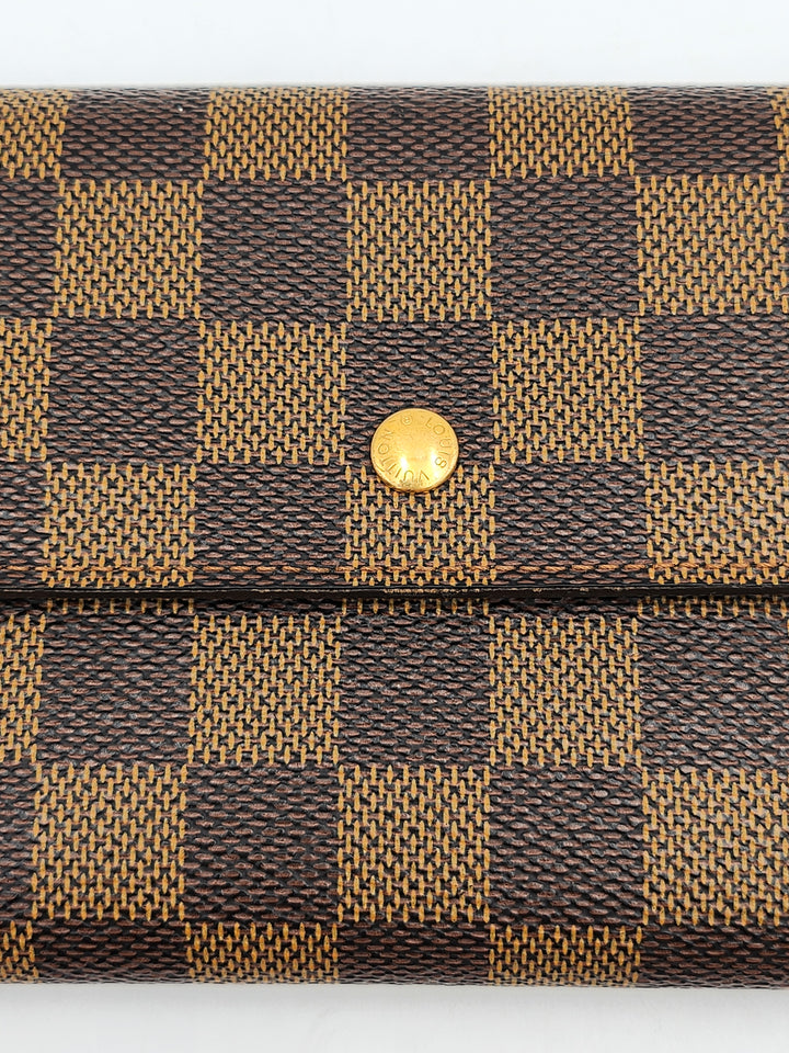 Louis Vuitton Damier Ebene International Long Wallet