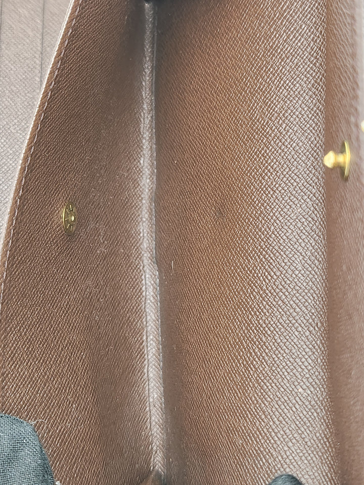 Louis Vuitton Damier Ebene International Long Wallet