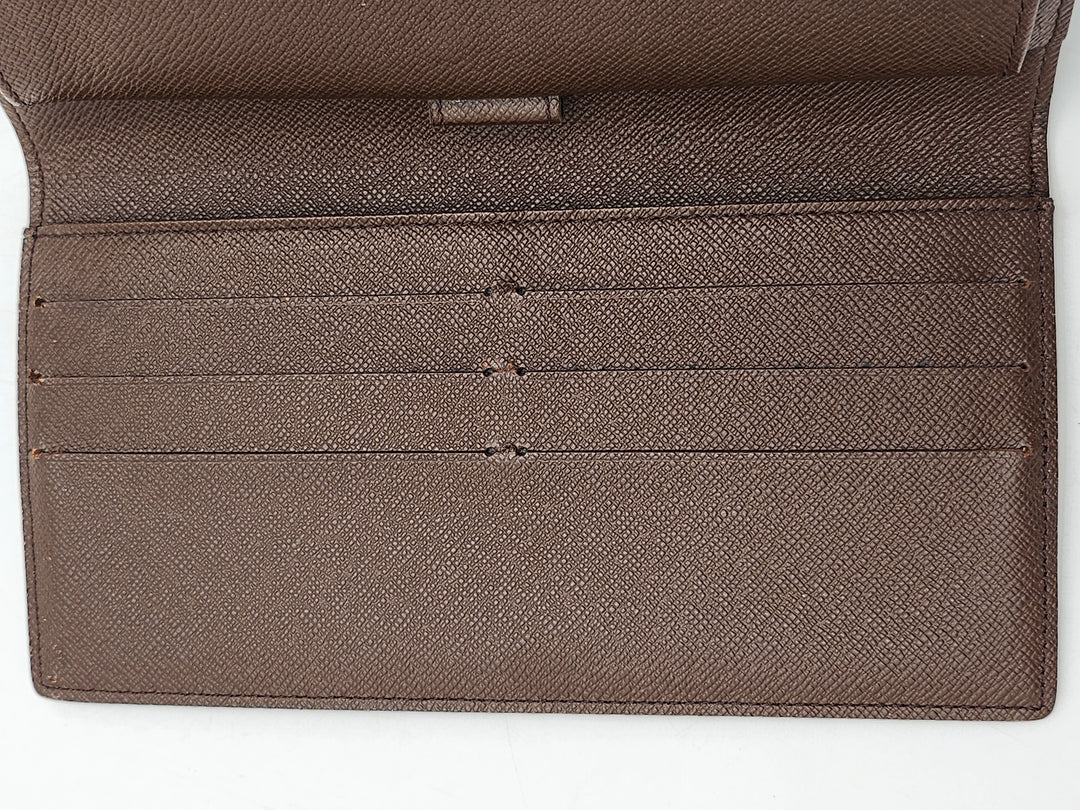 Louis Vuitton Damier Ebene International Long Wallet
