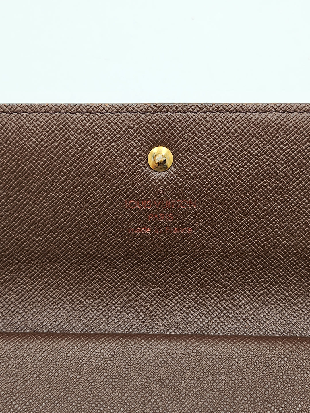 Louis Vuitton Damier Ebene International Long Wallet