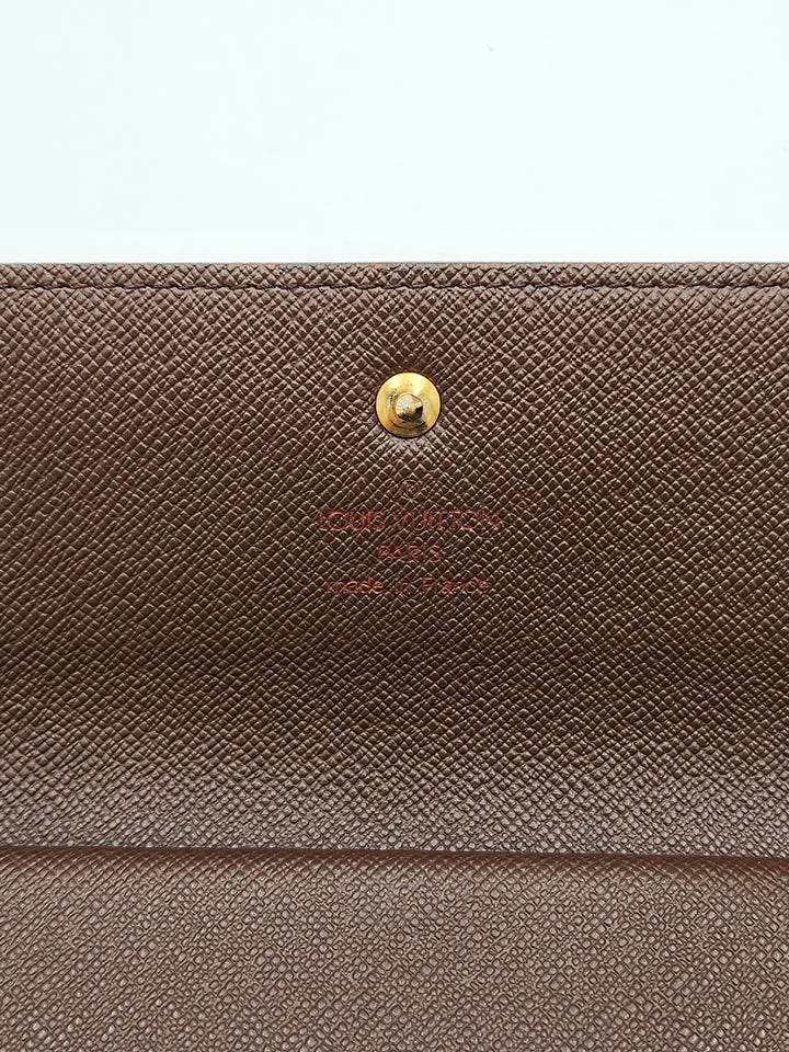 Louis Vuitton Damier Ebene International Long Wallet