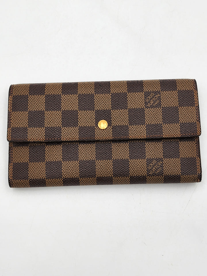 Louis Vuitton Damier Ebene International Long Wallet