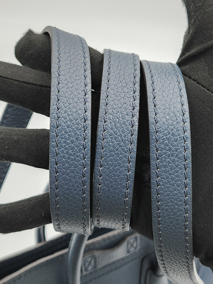 Celine Navy Blue Nano Crossbody Phantom Luggage Tote Bag