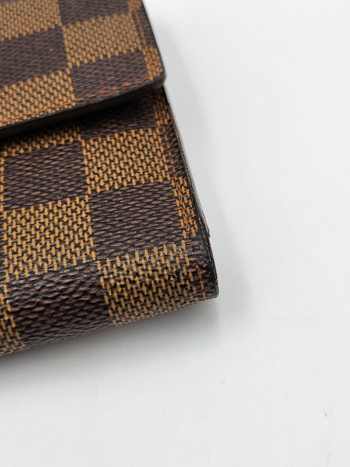 Louis Vuitton Damier Ebene International Long Wallet