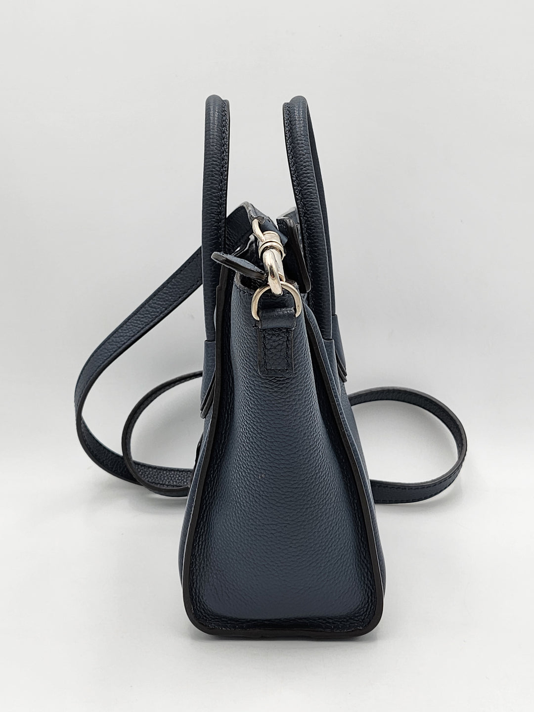 Celine Navy Blue Nano Crossbody Phantom Luggage Tote Bag