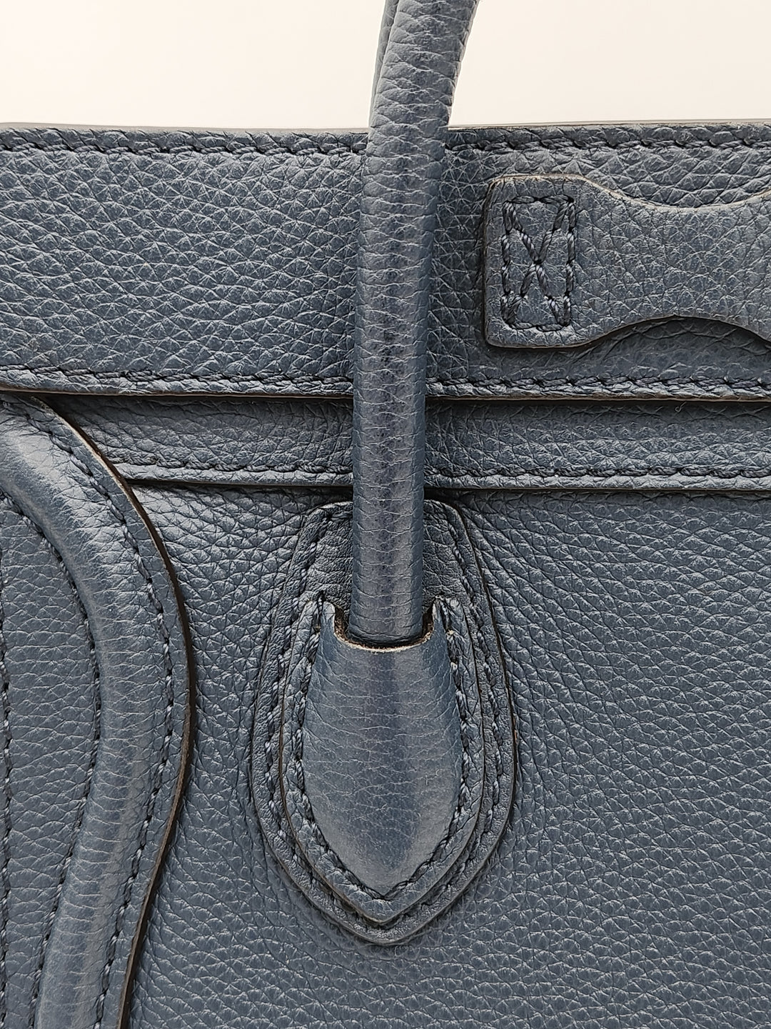 Celine Navy Blue Nano Crossbody Phantom Luggage Tote Bag